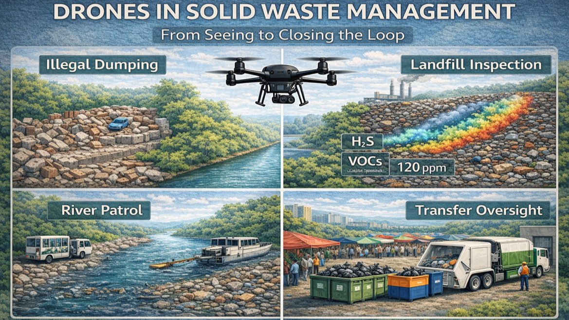 Cover of “Drones in Solid Waste Management: From "Seeing" to "Closing the Loop"”
